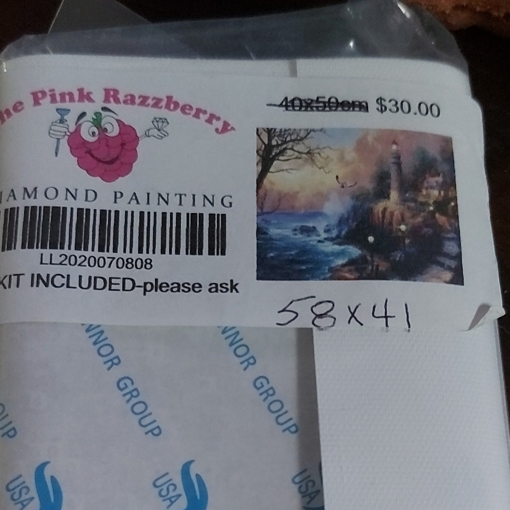 Pink Razzberry Diamond Art Kit